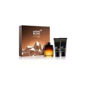 Mont Blanc Legend Night eau de parfum 100ml + shower gel 100ml + aftershave balm 100ml