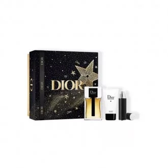 Dior Dior Homme Zestaw Woda Toaletowa 100Ml + Żel Pod Prysznic 50Ml + 10Ml